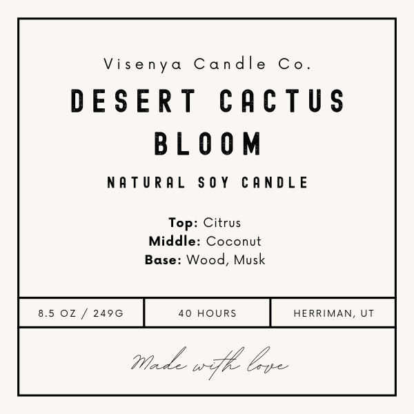 Desert Cactus Bloom